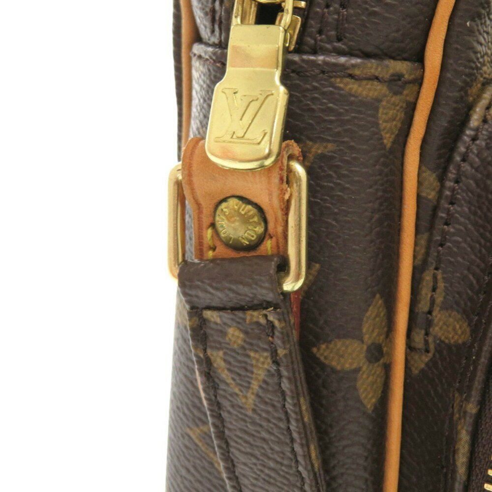 LOUIS VUITTON Brown Monogram Shoulder Bag - Picture 6 of 9